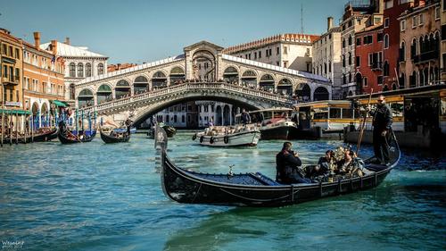 威尼斯人游船照片下载（威尼斯 船）