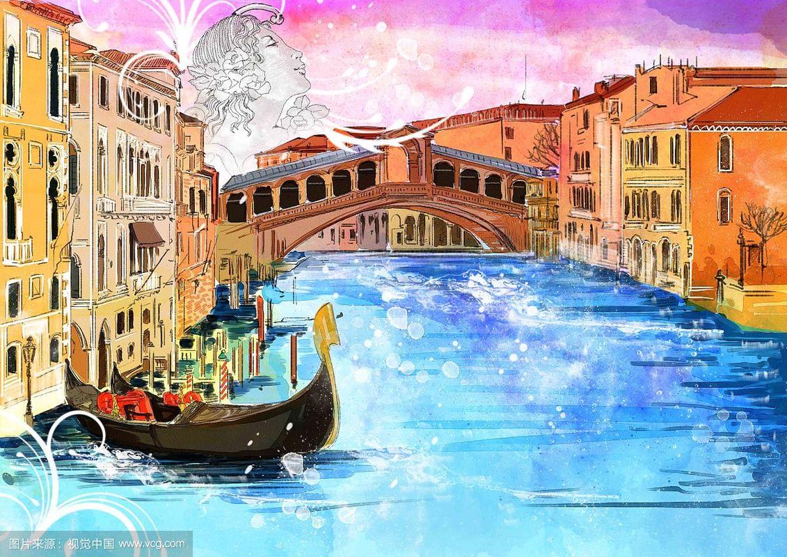 威尼斯小角落漫画（威尼斯小镇的画法）